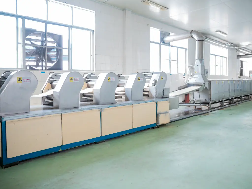 Kimdee drying workshop is the drying line for noodles