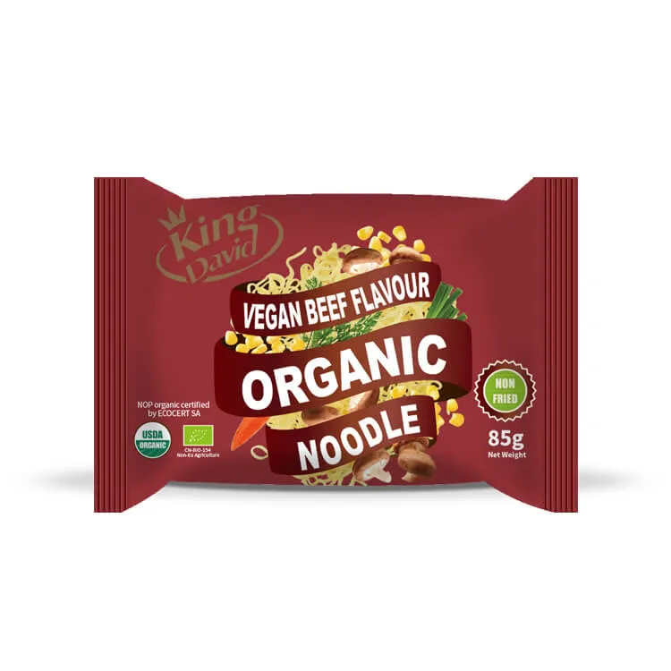 Organic Bag Noodle Vegan Beef Flavor