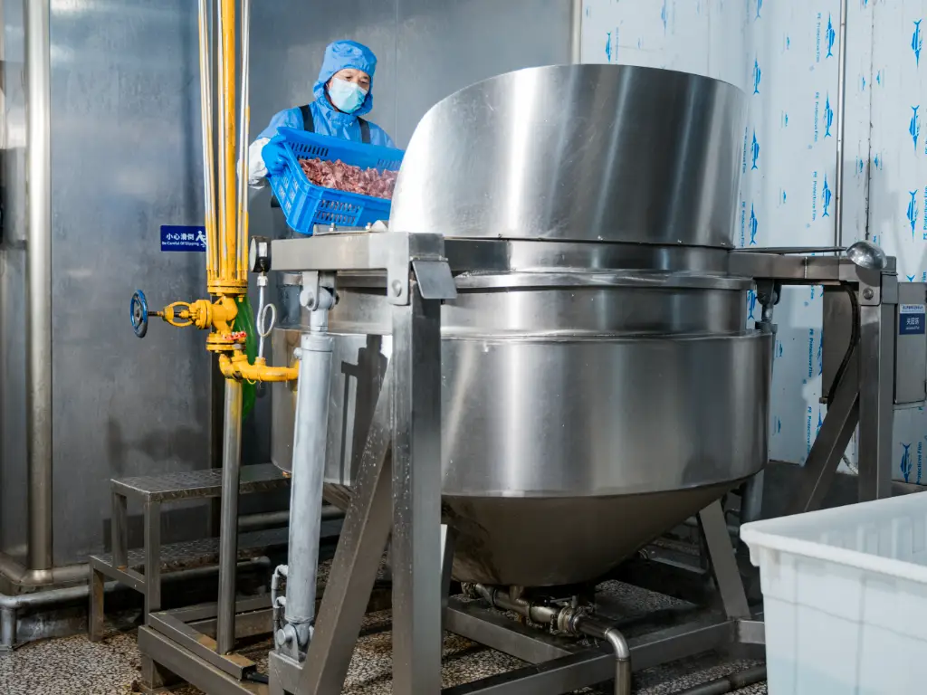 Pre-prepared food processing and production